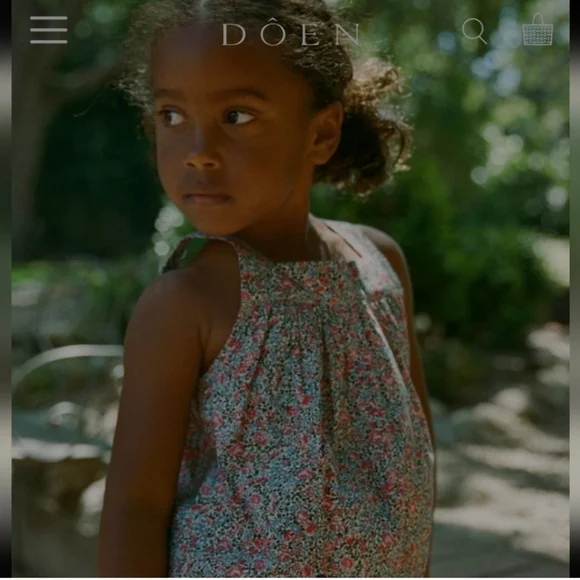 NWT DÔEN GERTIE JUMPSUIT IN PETIT JARDIN size 4 Doen - Picture 1 of 7